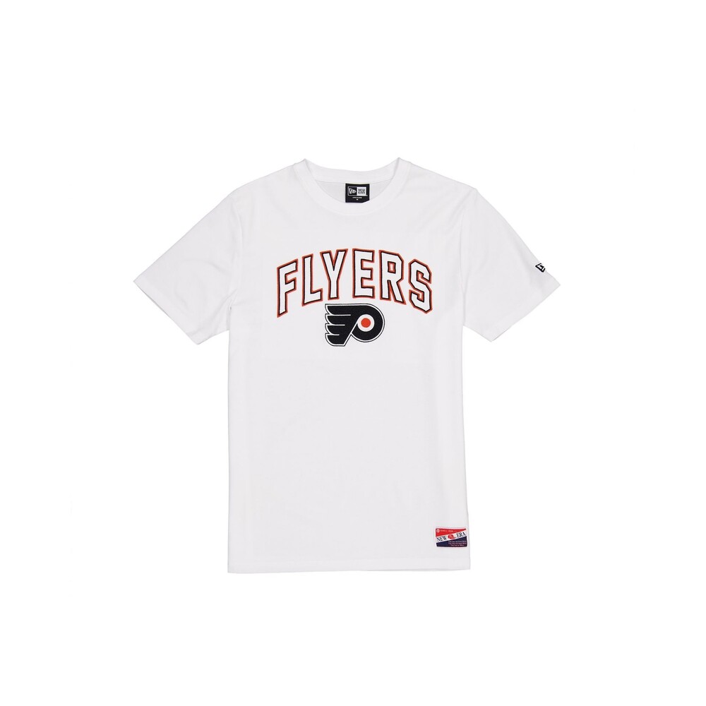 New Era Philadelphia Flyers Throwback White T-Shirt - Size L